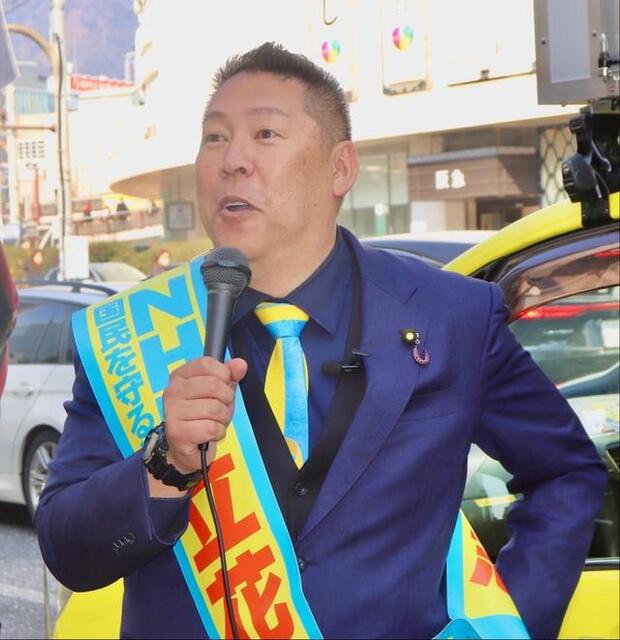 【立花孝志】「もう街頭に立てない」頭部の傷痕公開　攻撃は2回だった！   “無反応の他党”に不満も